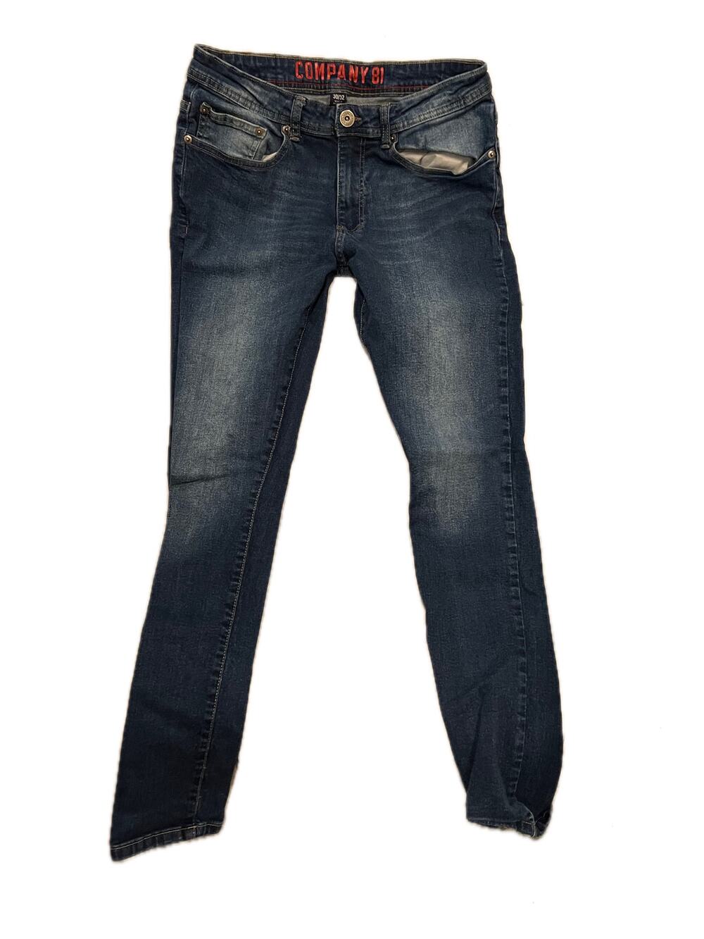 Company 81 Distressed Straight Leg Jeans, Mens 30x32